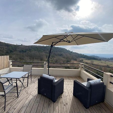 Studio Au Calme, Grande Terrasse Avec Vue Vallee Ginasservis Exterior photo